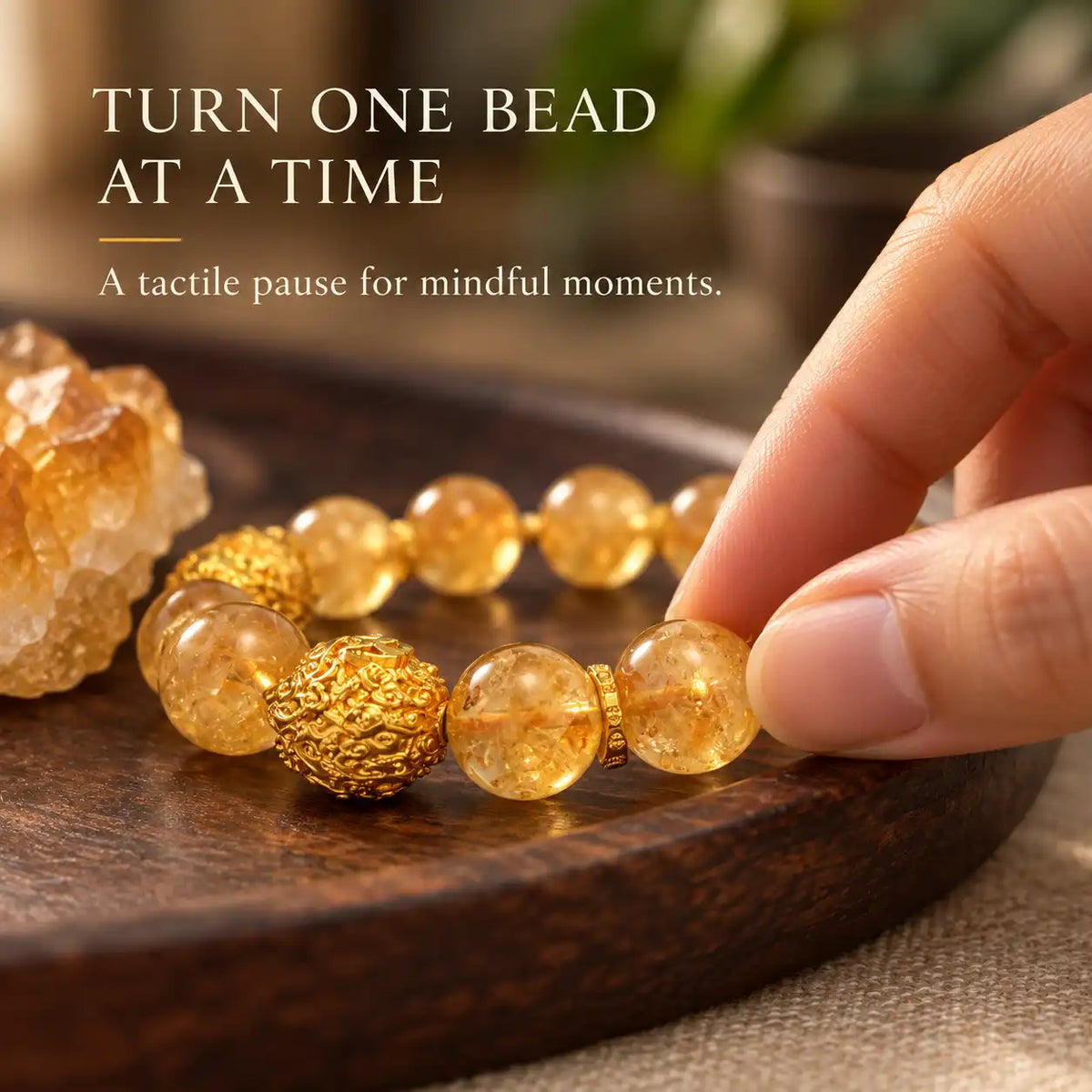 Turning the fortune bead