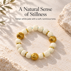 White Jade & Gold Openwork Bracelet - 09-pdp-wear (9)