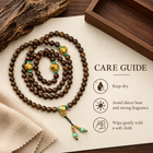 108-Bead Wood Mala with Gold Guru Bead - 11_pdp_06_care_guide