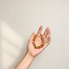 Citrine and gold fortune bracelet cover