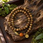 Agarwood Double-Wrap with Gold & Jade - 02_scene_raw_agarwood
