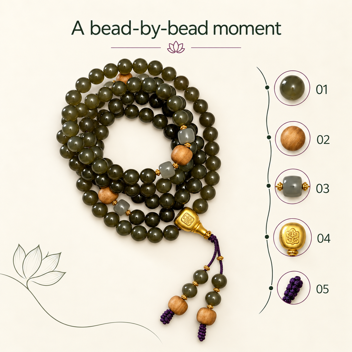 Lake-Green Hetian Jade 108 Mala - 08_pdp_03_counting_rhythm