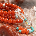 Nanhong Agate Triple-Wrap Bracelet - exec-9cff78e8-9699-491d-9668-85f241db7b09