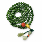 Spinach Jade 108 Mala with Carved Accents - 01_main_green_jade_mala
