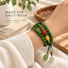 Spinach Jade 108 Mala with Carved Accents - 09_pdp_04_daily_wear